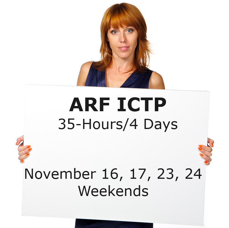 ARF ICTP - Live Stream Webinar - November 16, 17, 23, 24, 2024 - Senior ...