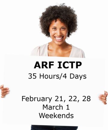 ARF ICTP - Live Stream Webinar - February 21, 22, 28, March 1, 2026