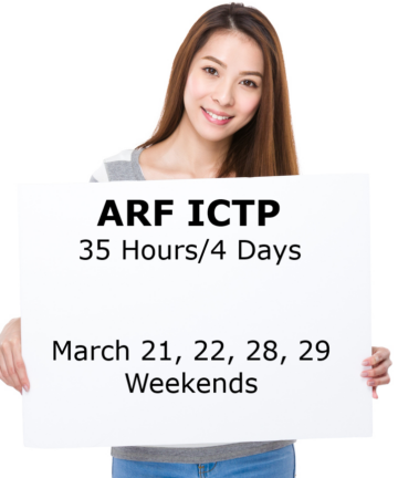 ARF ICTP - Live Stream Webinar - March 21, 22, 28, 29, 2026