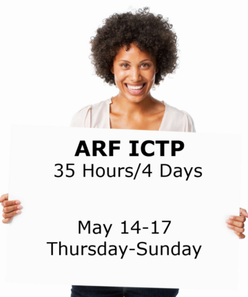 ARF ICTP - Live Stream Webinar - May 14-17, 2026
