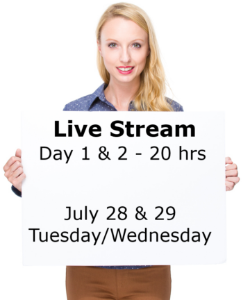 20 Hours – Live Webinars – Day 1 & 2 - July 28 & 29, 2026