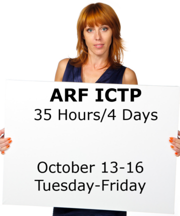 ARF ICTP - Live Stream Webinar - October 13-16, 2026