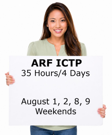 ARF ICTP - Live Stream Webinar - August 1, 2, 8, 9, 2026