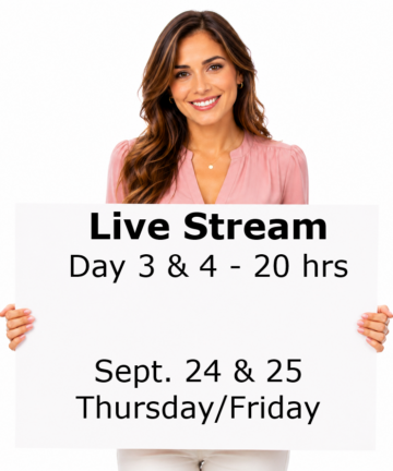 20 Hours – Live Webinar – Day 3 & 4 - September 24 & 25, 2026