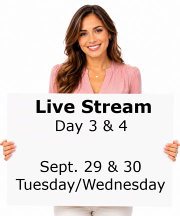 20 Hours – Live Webinar – Day 3 & 4 - September 29 & 30, 2026