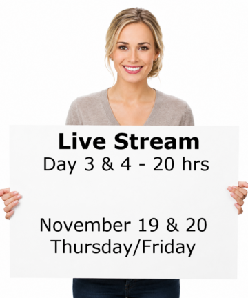 20 Hours – Live Webinar – Day 3 & 4 - November 19 & 20, 2026