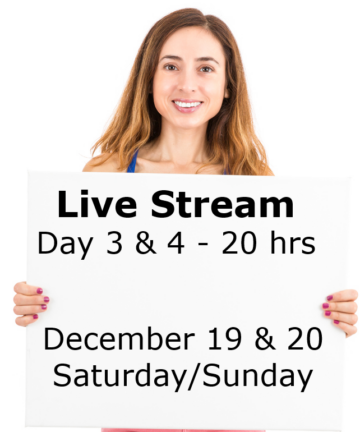 20 Hours – Live Webinar – Day 3 & 4 - December 19 & 20, 2026